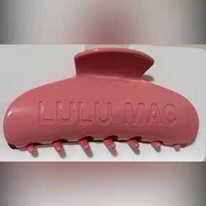 LULU MAC Pink Hair Clip NEW